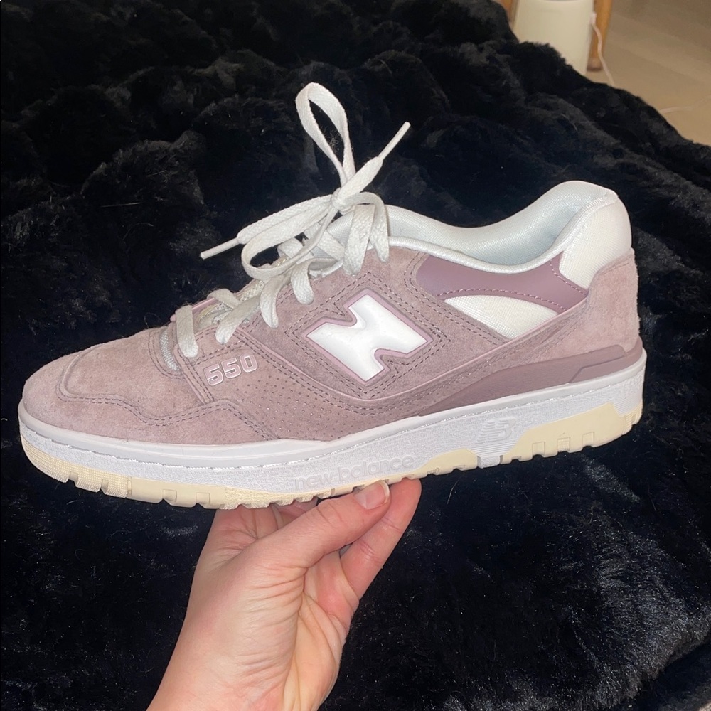 New Balance Women's 550 Sneakers - Purple and White